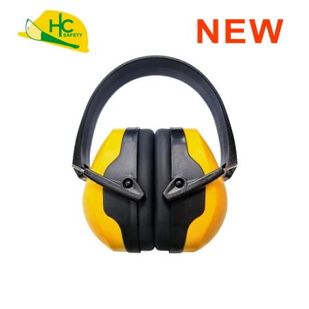 Comfortable Noise-Reducing Earmuffs - Even pressure distribution – Two-point mounted cups for enhanced comfort.
